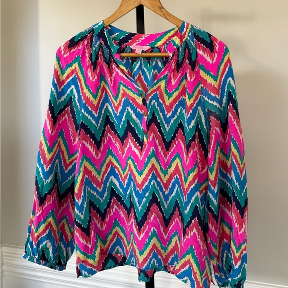 Lilly Pulitzer blouse XS - Picture 1 of 3